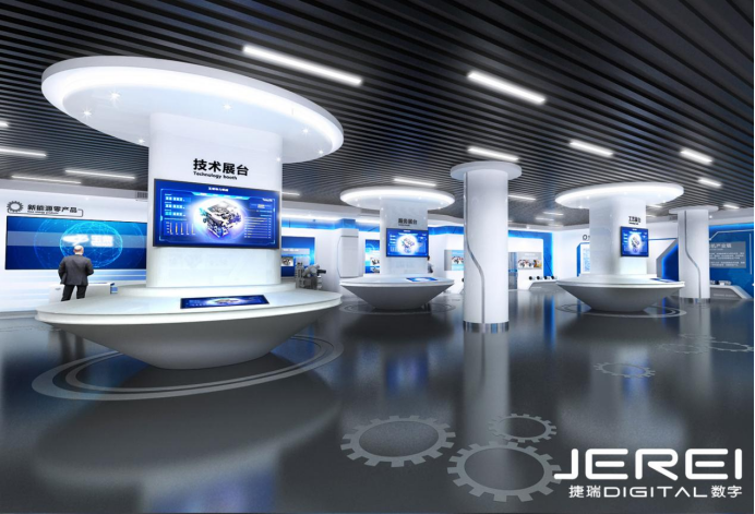 福建三明企业展厅，工业互联网时代的智慧窗口